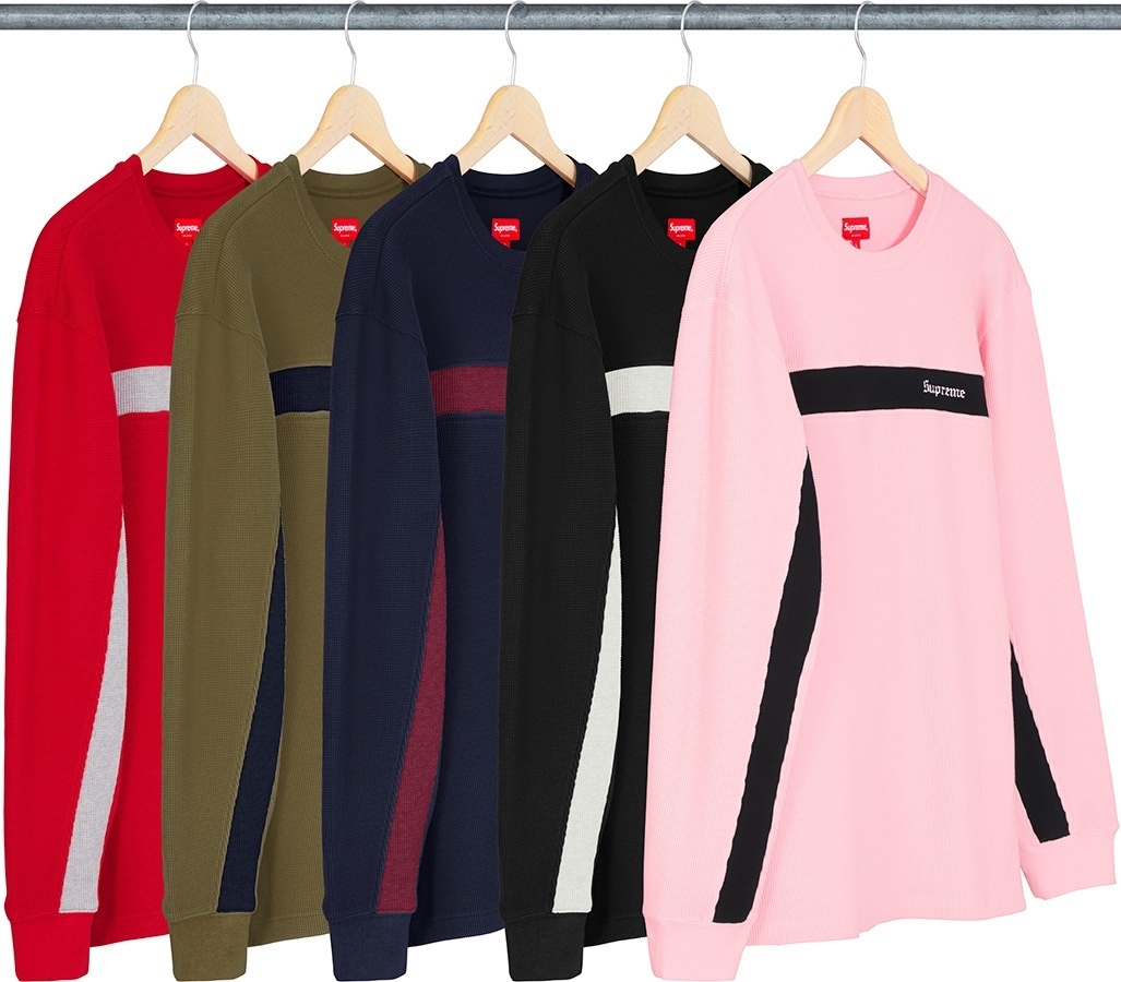 Panel Stripe Waffle Thermal